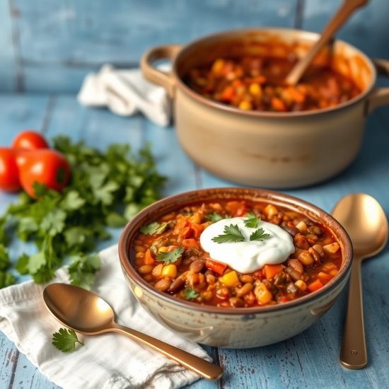 Plant-based Chili - Recipe photo by kyleeskitchen