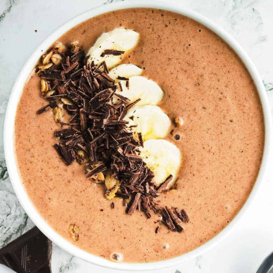 Chocolate Peanut Butter Smoothie - Recipe photo by ImmigrantsTable