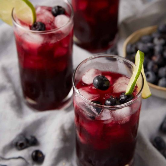 Blueberry Lemonade - Recipe photo by Barbara Curry