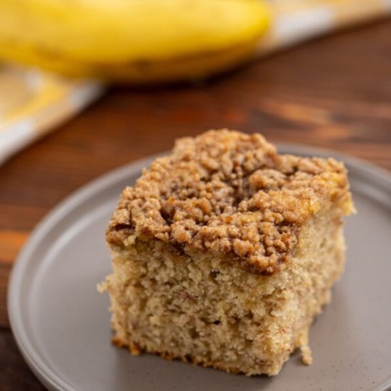 Incredible Banana Coffee Cake - Recipe photo by The Cookin Chicks