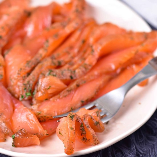 Easy Gravlax Salmon with Dill - Recipe photo by ImmigrantsTable