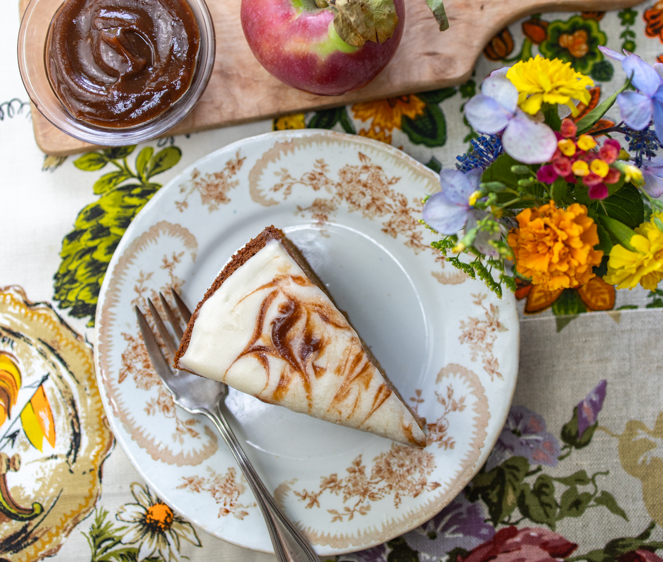 Honey Apple Butter Cake - Recipe photo by a zest for life