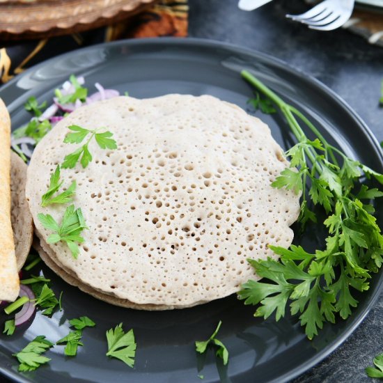 Injera – Ethiopian Flatbread - Recipe photo by Taste of Home