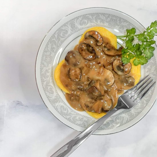 Easy Air-Fried Polenta - Recipe photo by wenthere8this
