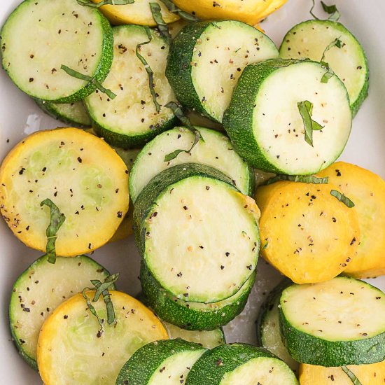 Air Fryer Zucchini and Squash - Recipe photo by peelwithzeal
