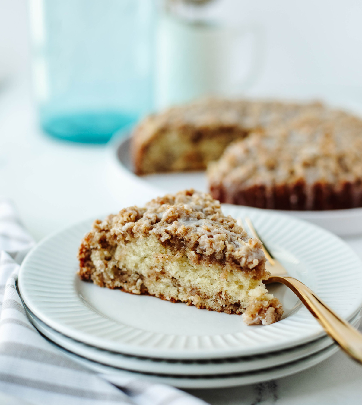 Apple Cinnamon Crumb Cake - Recipe photo by The Cookin Chicks
