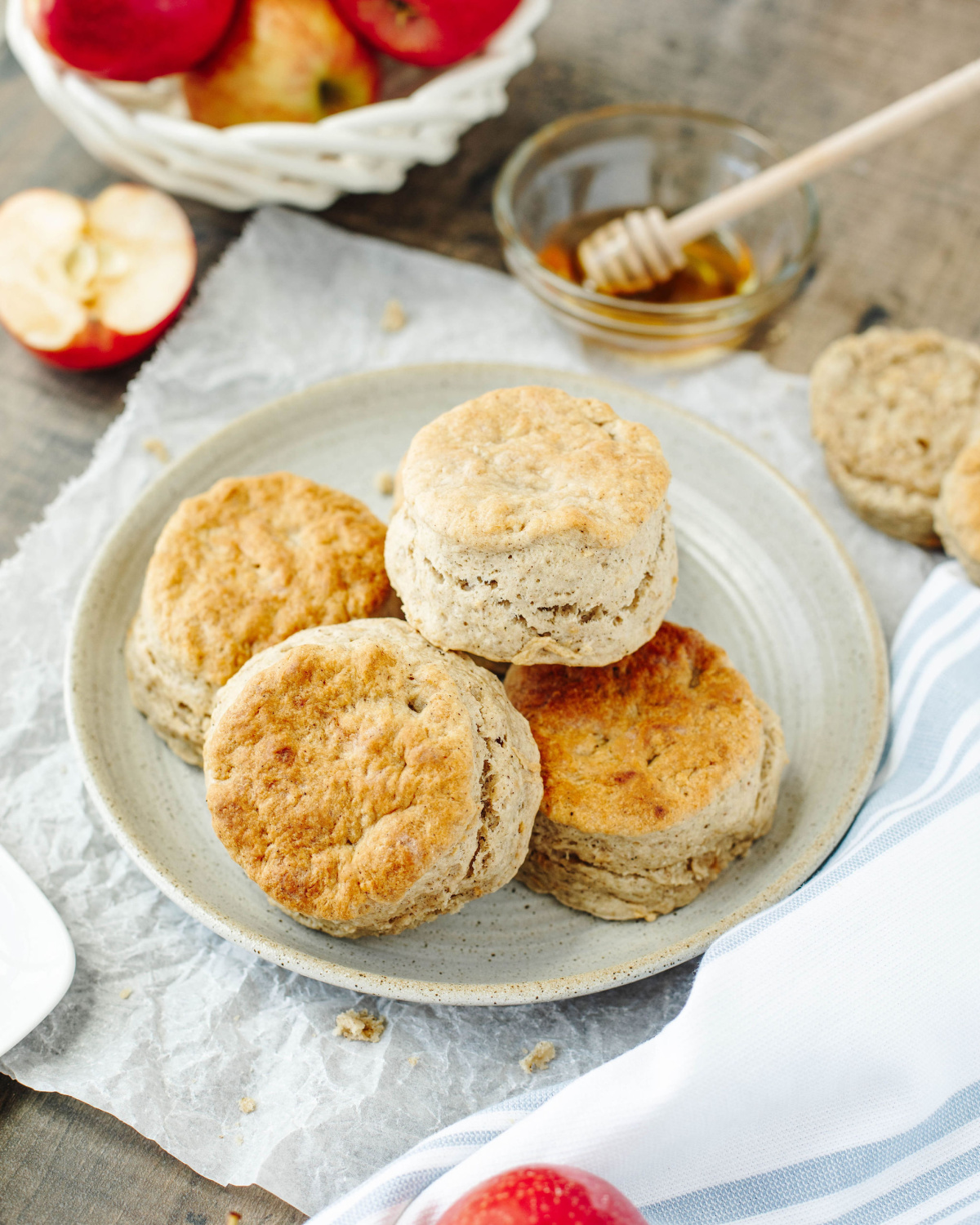 Homemade Apple Biscuits - Recipe photo by The Cookin Chicks
