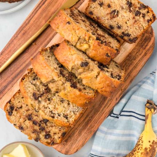4-Ingredient Banana Bread - Recipe photo by Blues Best Life