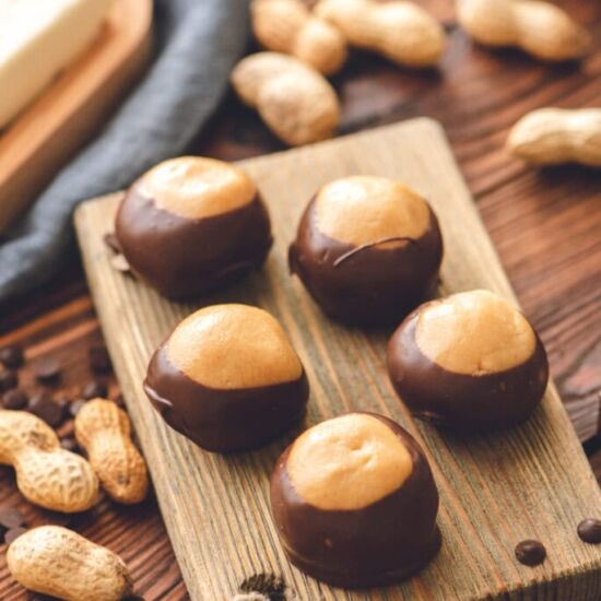 Easy Buckeye Balls - Recipe photo by The Cookin Chicks