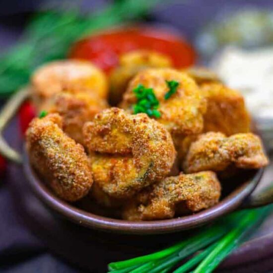 Air Fried Dill Pickles - Recipe photo by Lowcarb-nocarb