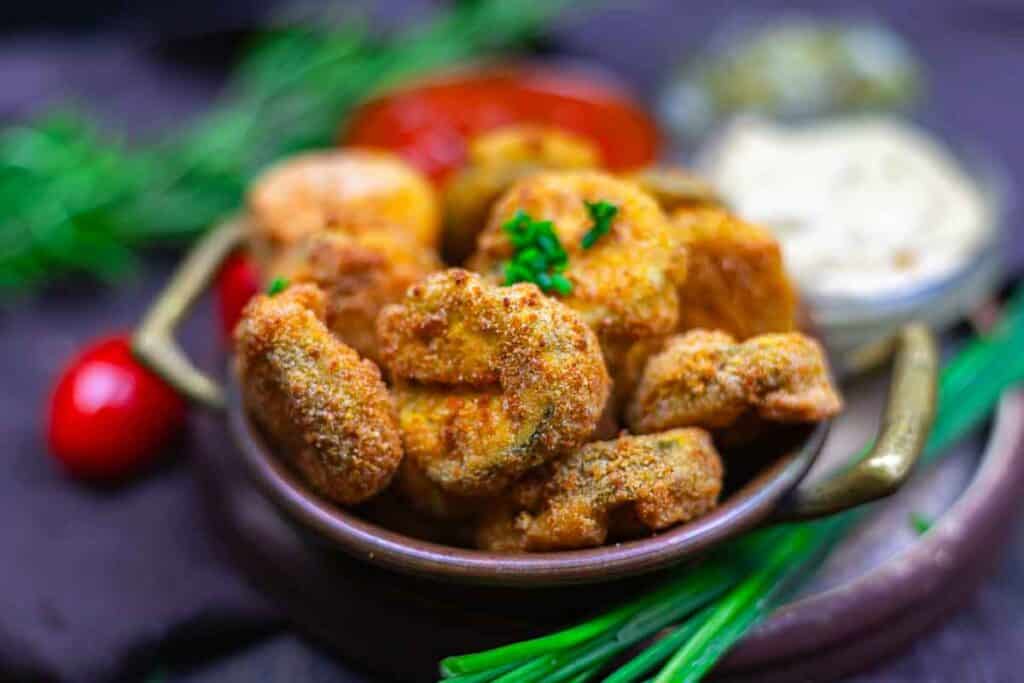Air Fried Dill Pickles - Recipe photo by Lowcarb-nocarb
