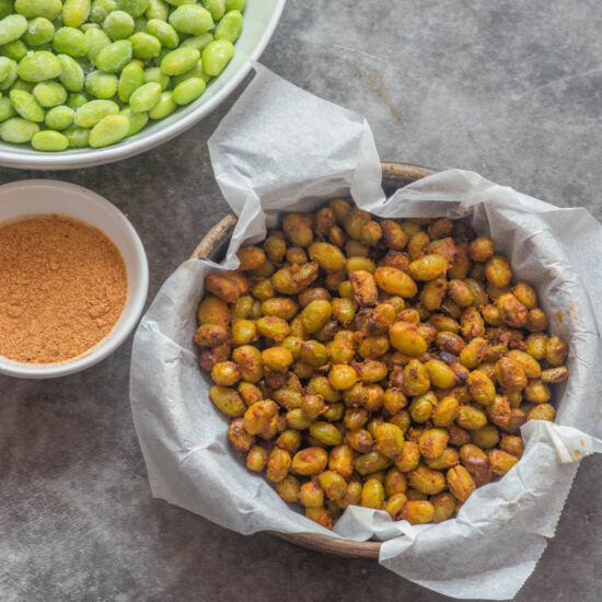 Air Fried Edamame Beans - Recipe photo by thatgirlcookshealthy