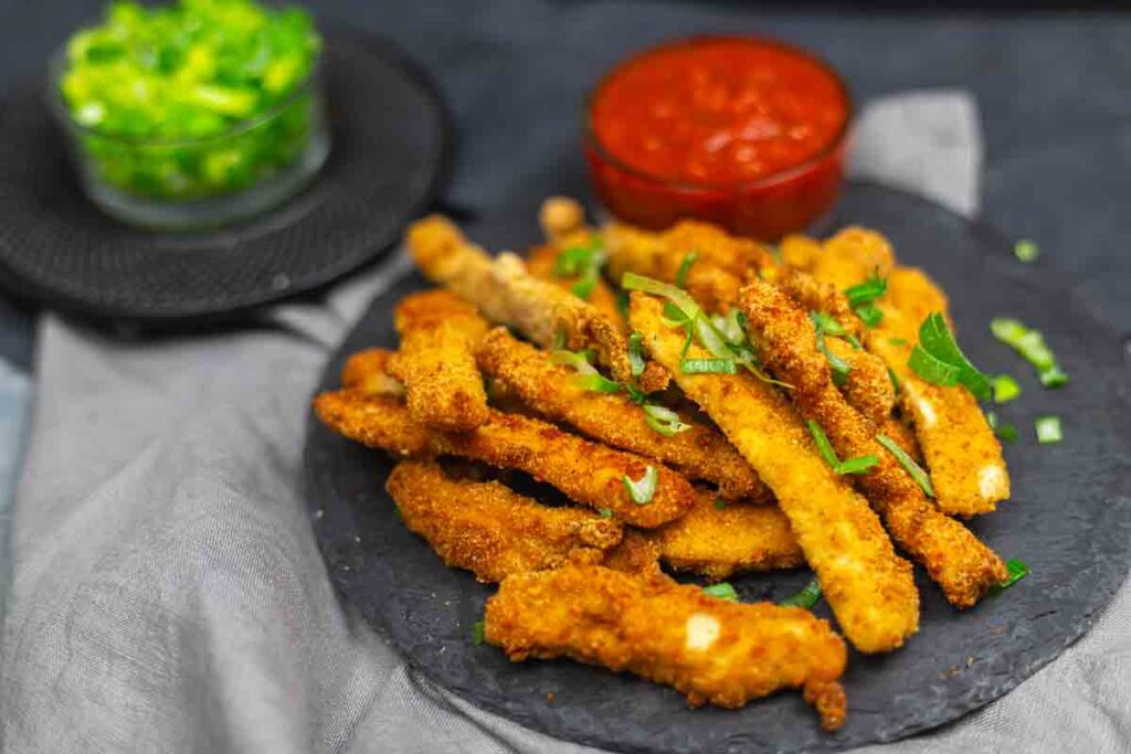 Air Fryer Crispy Chicken Fries - Recipe photo by Lowcarb-nocarb