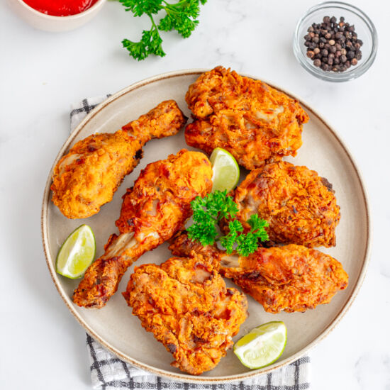 Healthier Crispy Fried Chicken - Recipe photo by priyanka dk_eir