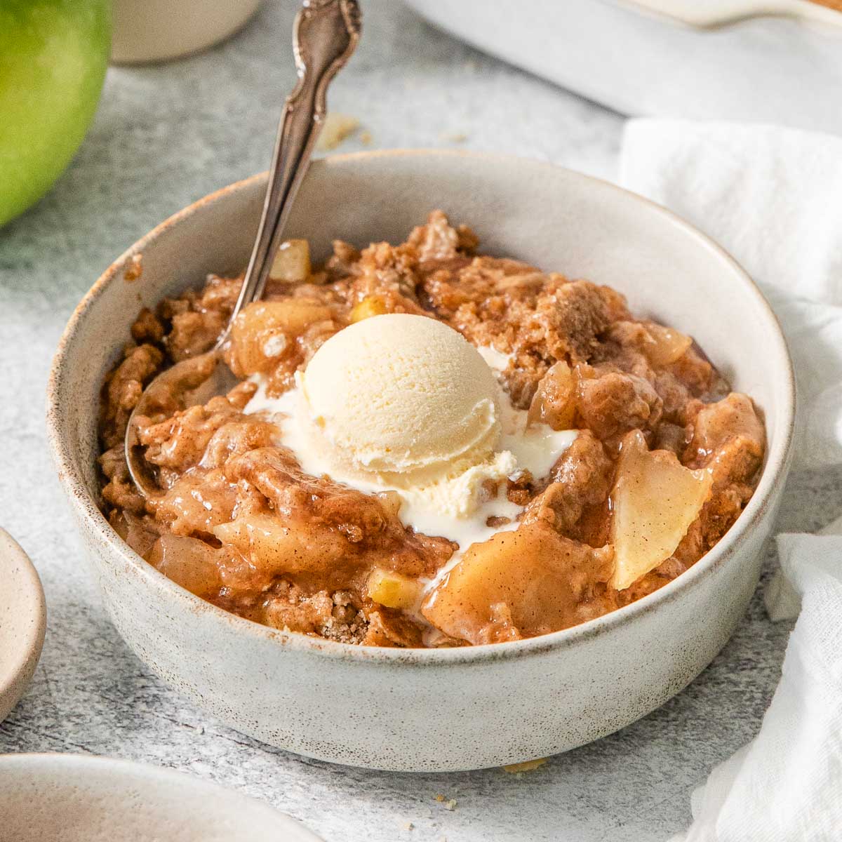 Easy Apple Dump Cake - Recipe photo by ToSimplyInspire