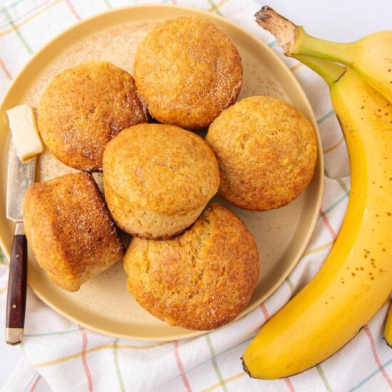 Banana Muffins - Recipe photo by Intentional Hospitality