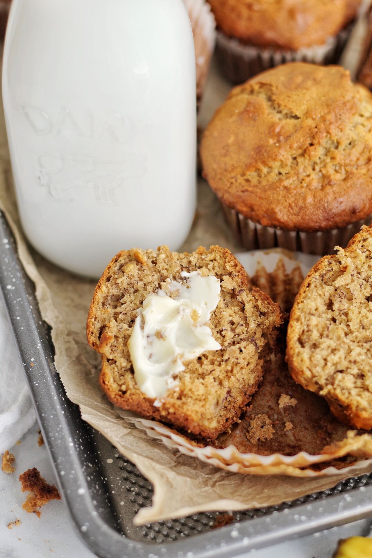 Banana Oat Muffins - Recipe photo by Ereese