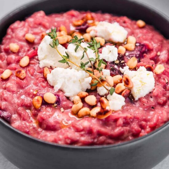 Creamy Beetroot Risotto - Recipe photo by ImmigrantsTable