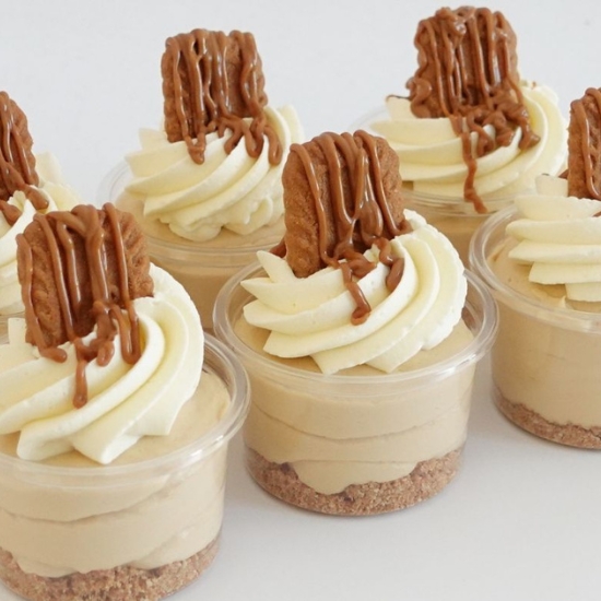 Biscoff Mousse Dessert Cups - Recipe photo by Cupcake Savvys Kitchen