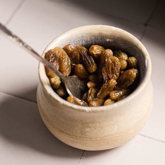 Brandy Soaked Raisins - Recipe photo by ImmigrantsTable