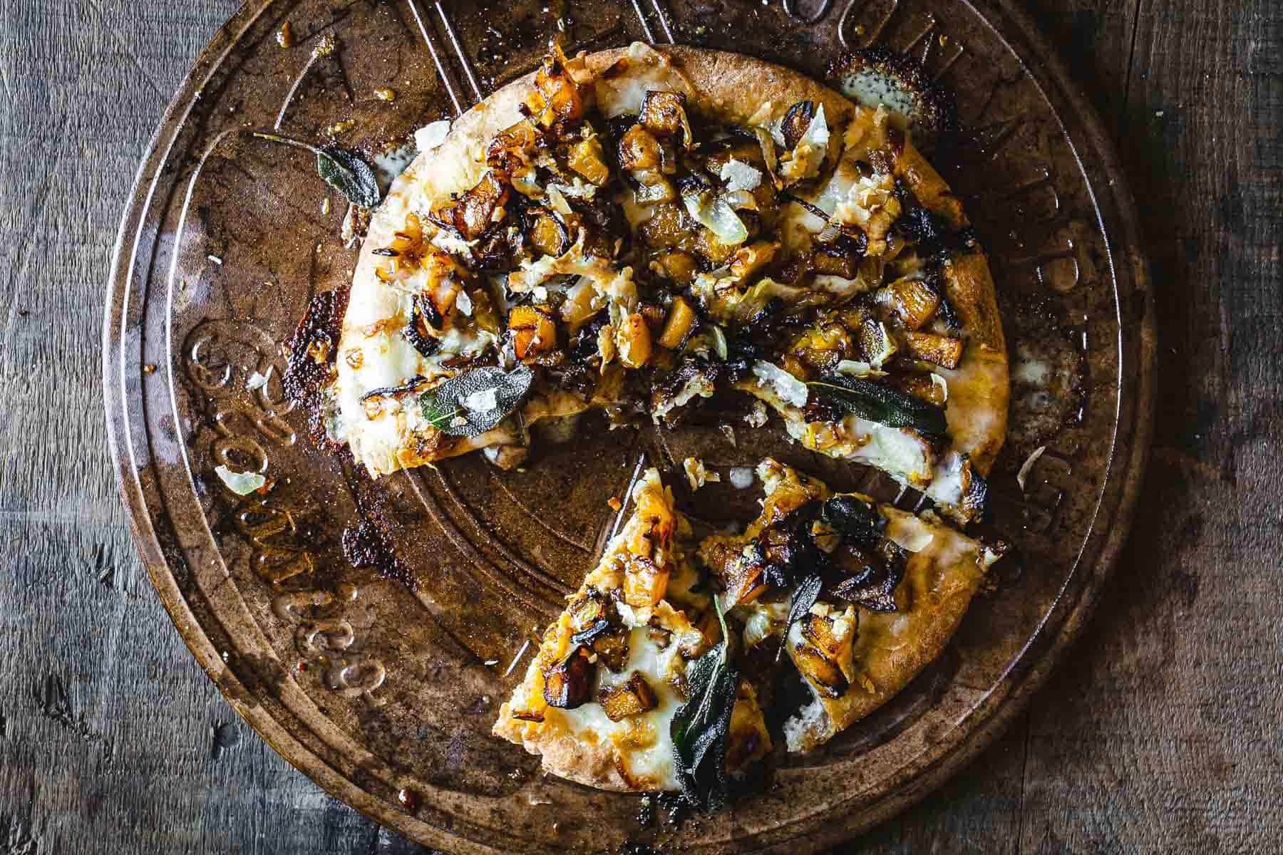 Pumpkin Pizza - Recipe photo by ImmigrantsTable