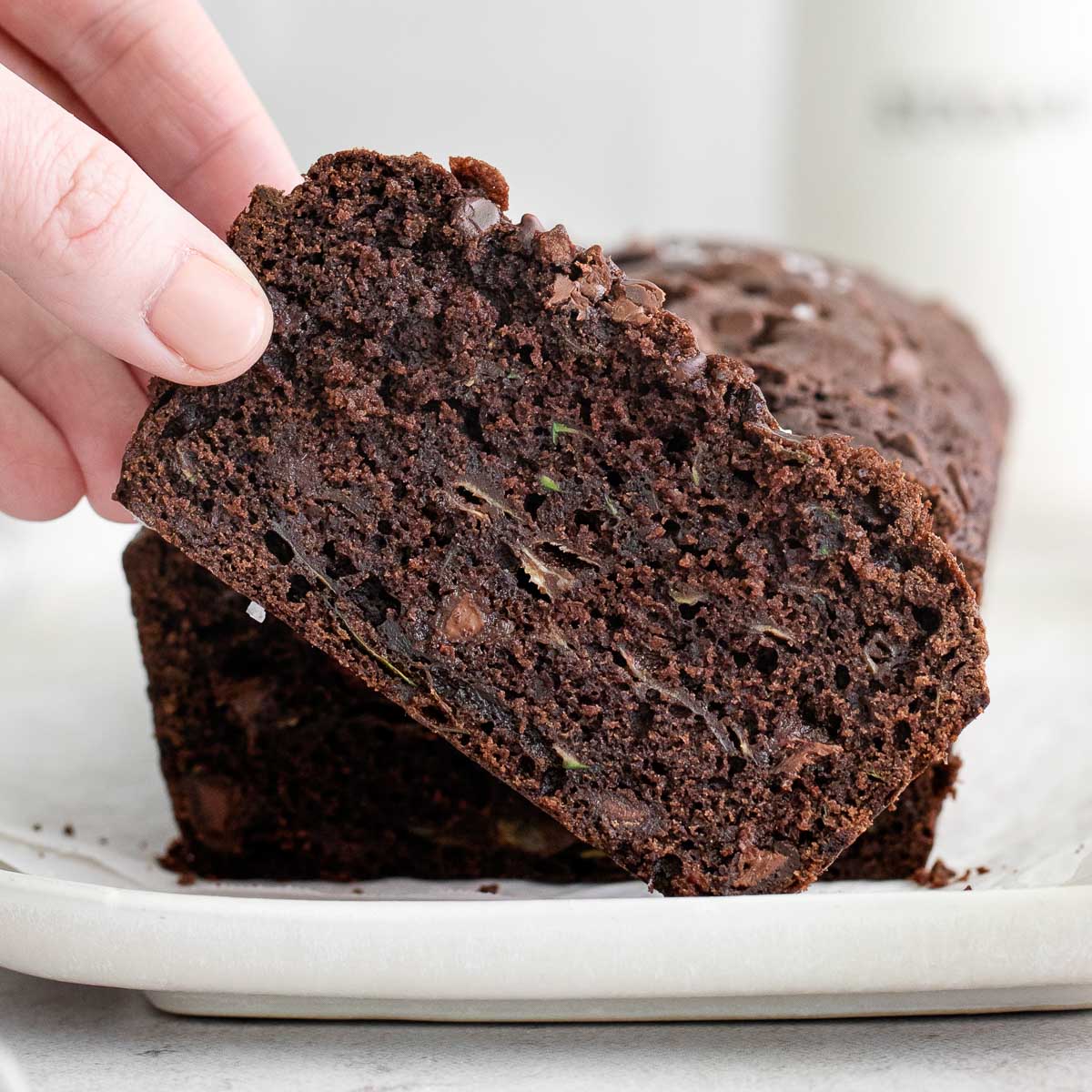 Chocolate Zucchini Bread - Recipe photo by ToSimplyInspire