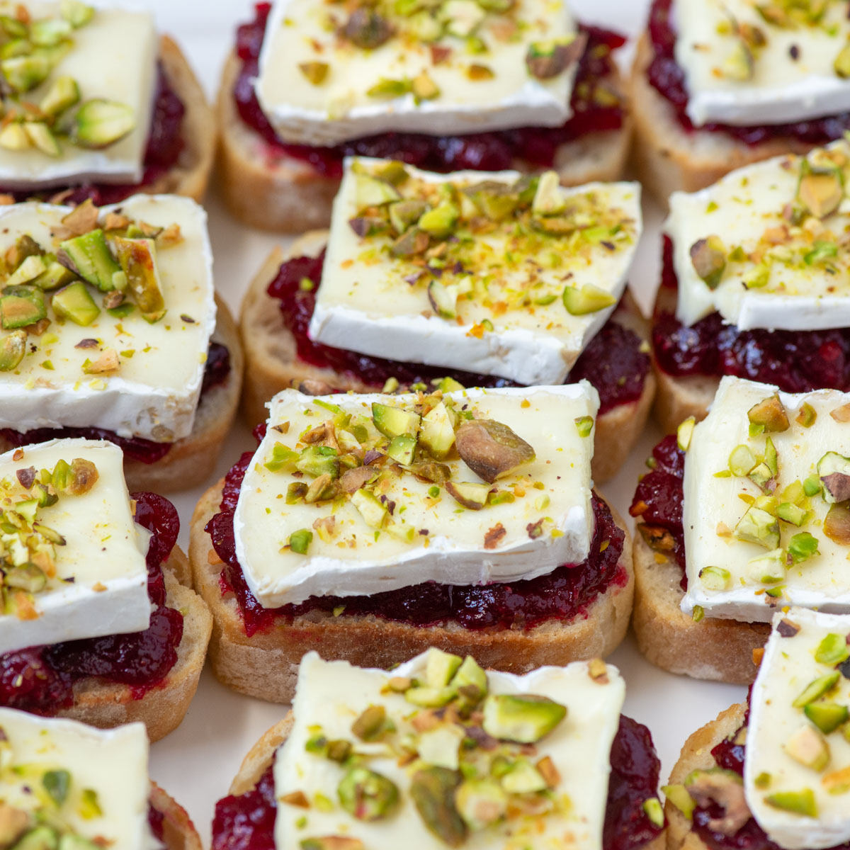 Cranberry Brie Crostini Bites - Recipe photo by NextLevelBaker