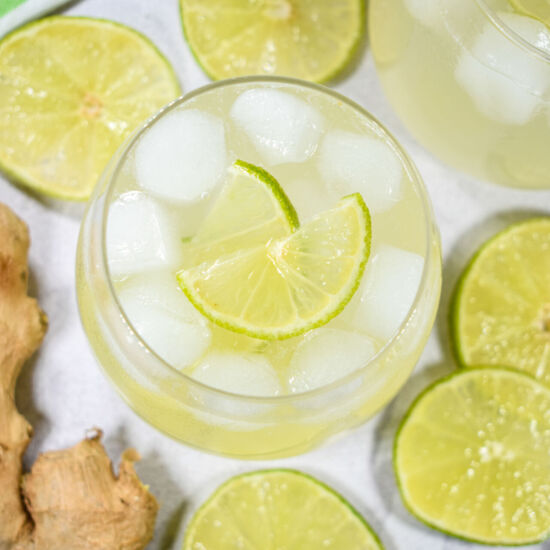 Ginger Limeade - Recipe photo by bastecutfold