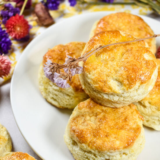 Classic Scones - Recipe photo by bastecutfold