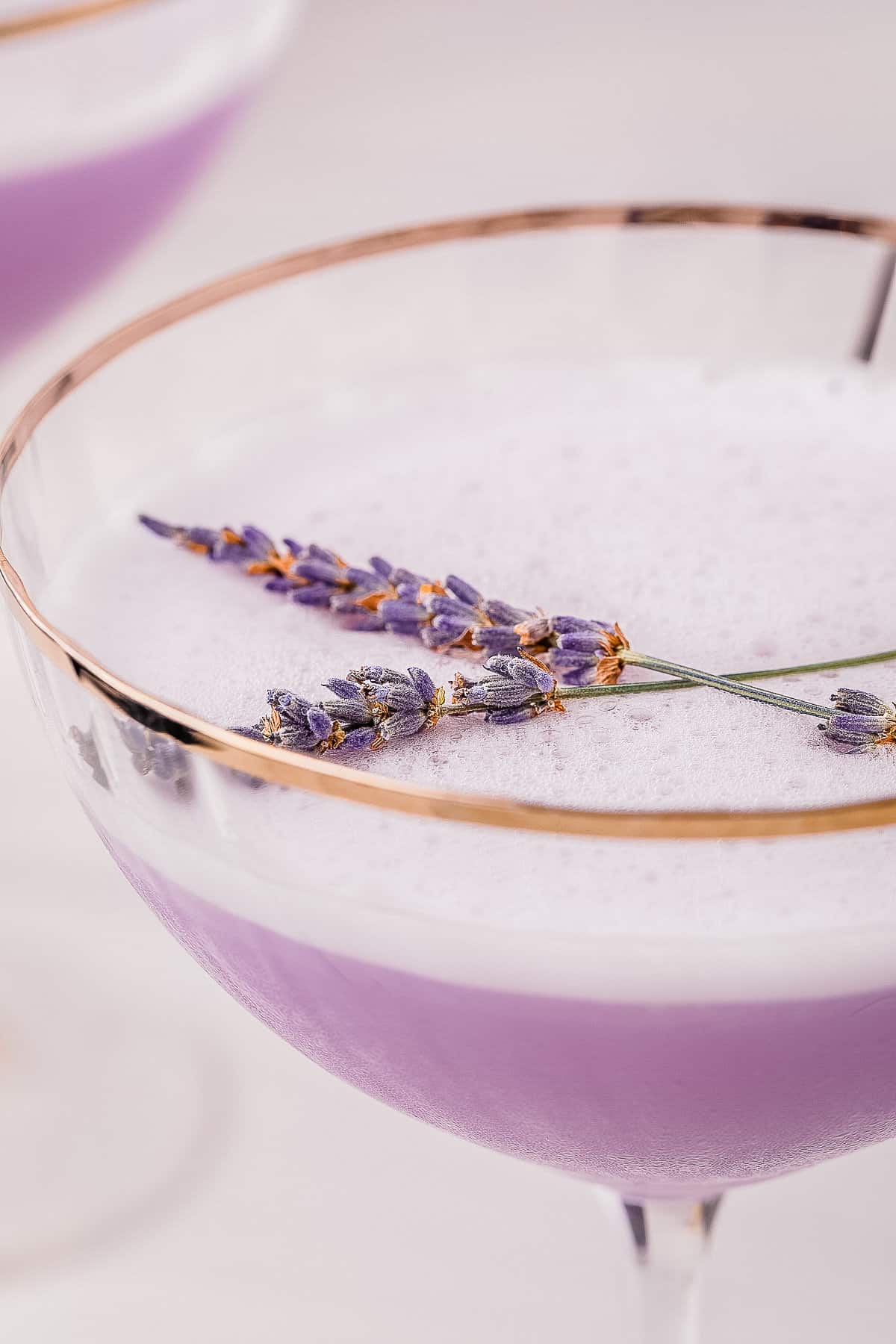 5-Minute Empress Gin Sour Cocktail - Recipe photo by RNsKitchen