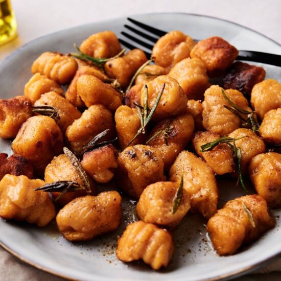 Homemade Sweet Potato Gnocchi - Recipe photo by SplashofTaste