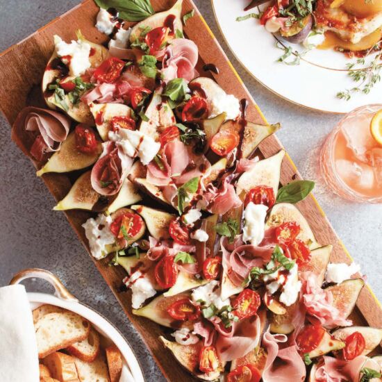 Fig, Prosciutto, and Burrata Salad - Recipe photo by coolfooddude