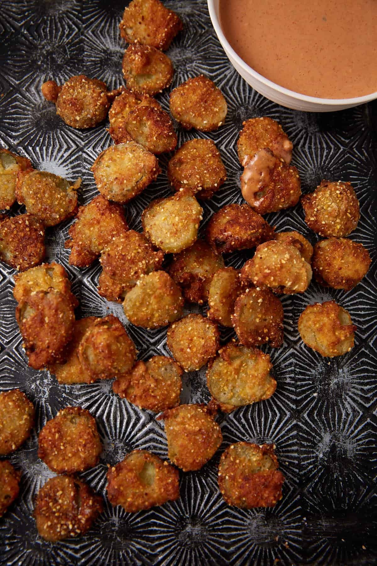 Crispy Fried Pickles - Recipe photo by Barbara Curry