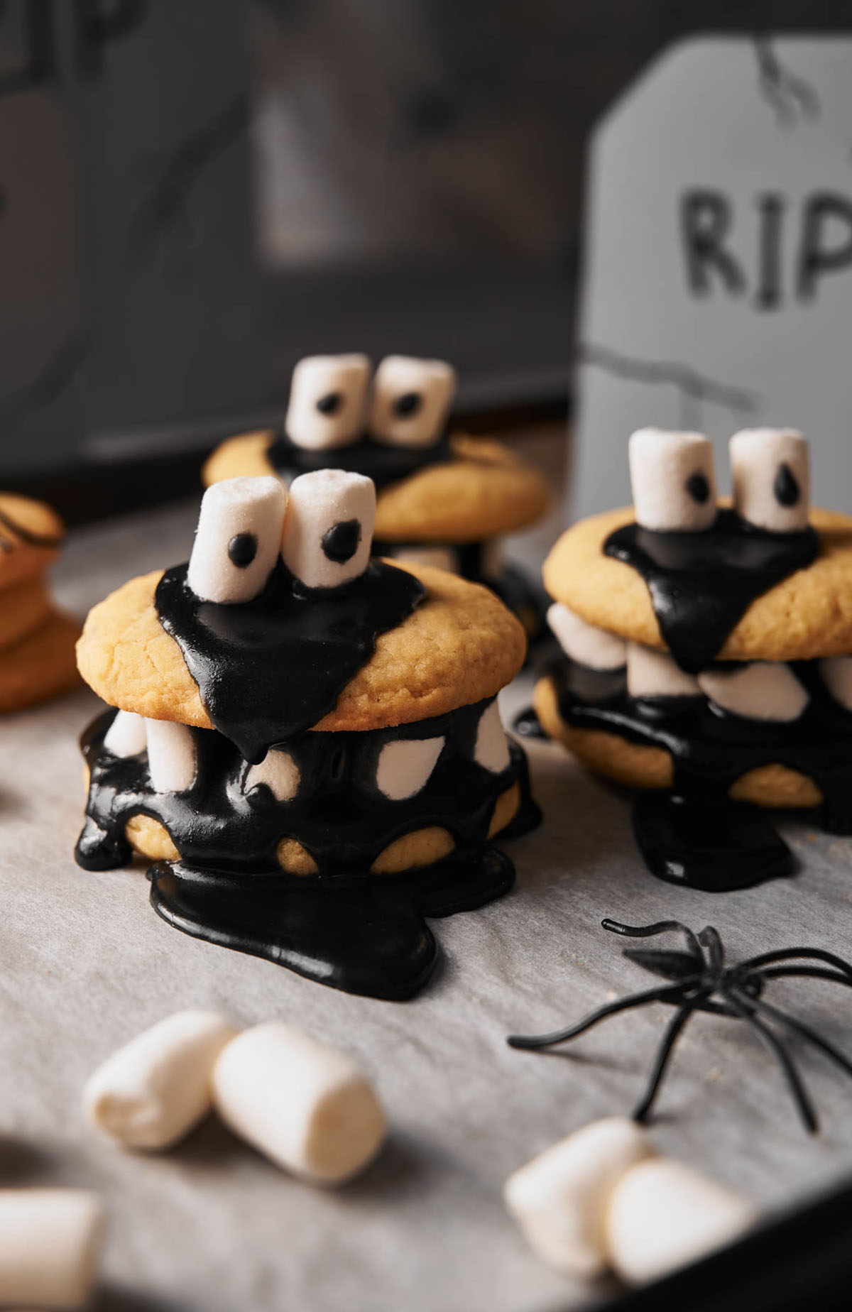 Spooky Halloween Cookies - Recipe photo by SplashofTaste