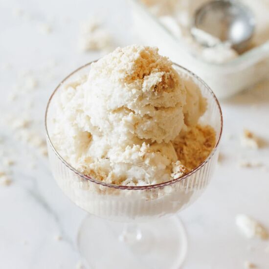 Vegan Halva Tahini Ice Cream - Recipe photo by ImmigrantsTable