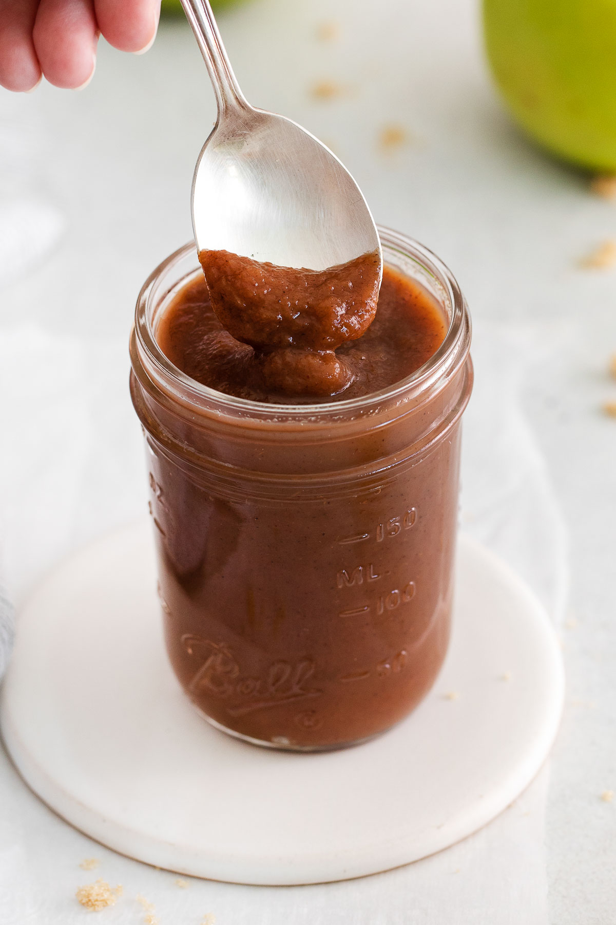 Easy Slow Cooker Apple Butter - Recipe photo by ToSimplyInspire