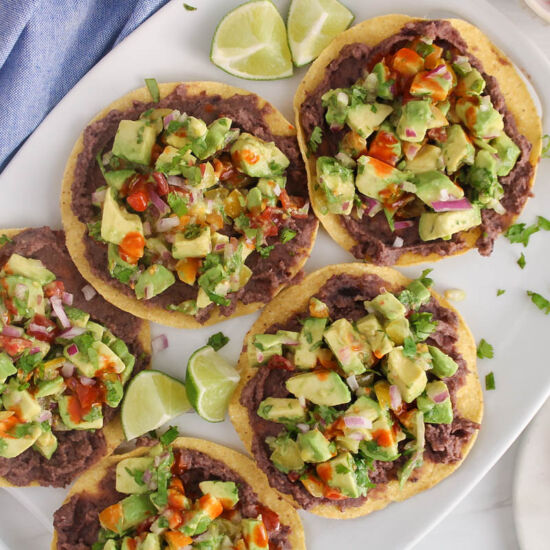 Avocado Tostadas - Recipe photo by plantbasedjess