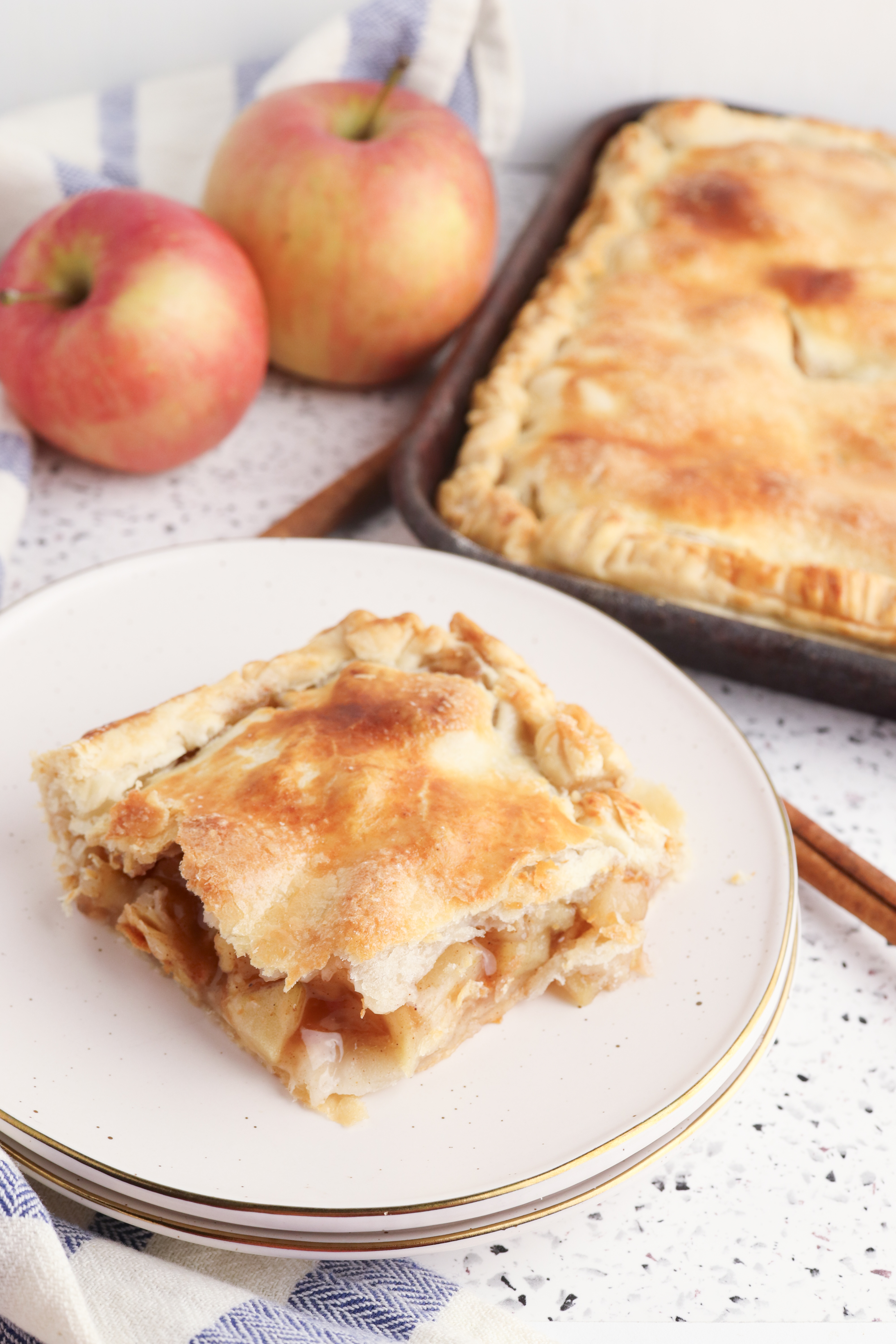Apple Slab Pie - Recipe photo by thesimpleparent