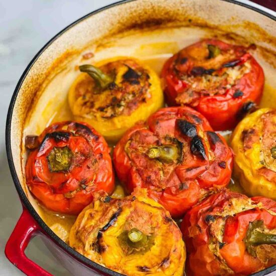 Romanian Stuffed Peppers - Recipe photo by ccciorteanu