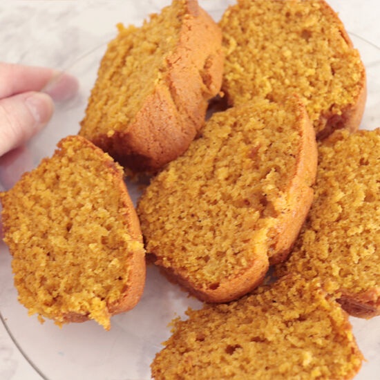 Pumpkin Bread Mini Loaf - Recipe photo by Karabuntin