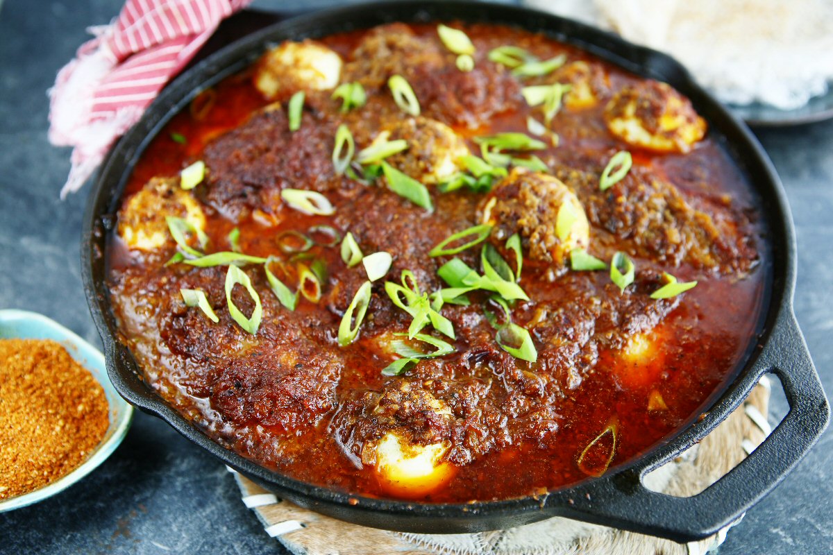 Doro Wat – Ethiopian Chicken & Egg - Recipe photo by Taste of Home