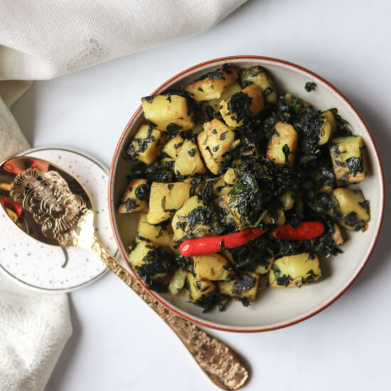 Aloo Methi Recipe - Recipe photo by Frombowltosoul