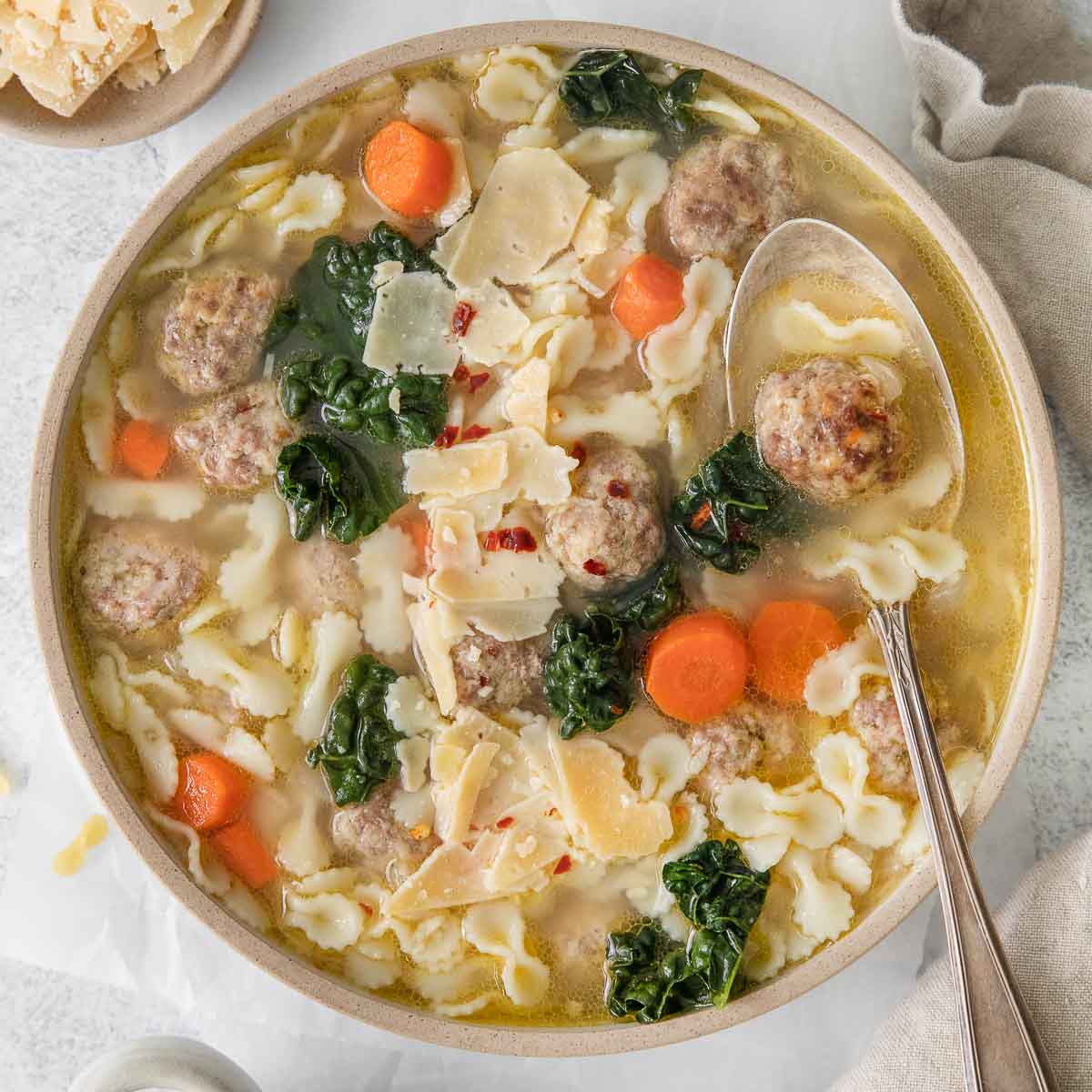 Best Italian Wedding Soup - Recipe photo by ToSimplyInspire