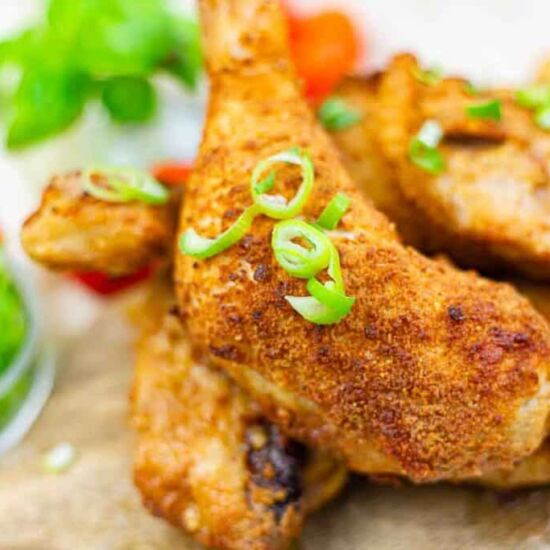 Keto Fried Chicken in Air Fryer - Recipe photo by Lowcarb-nocarb