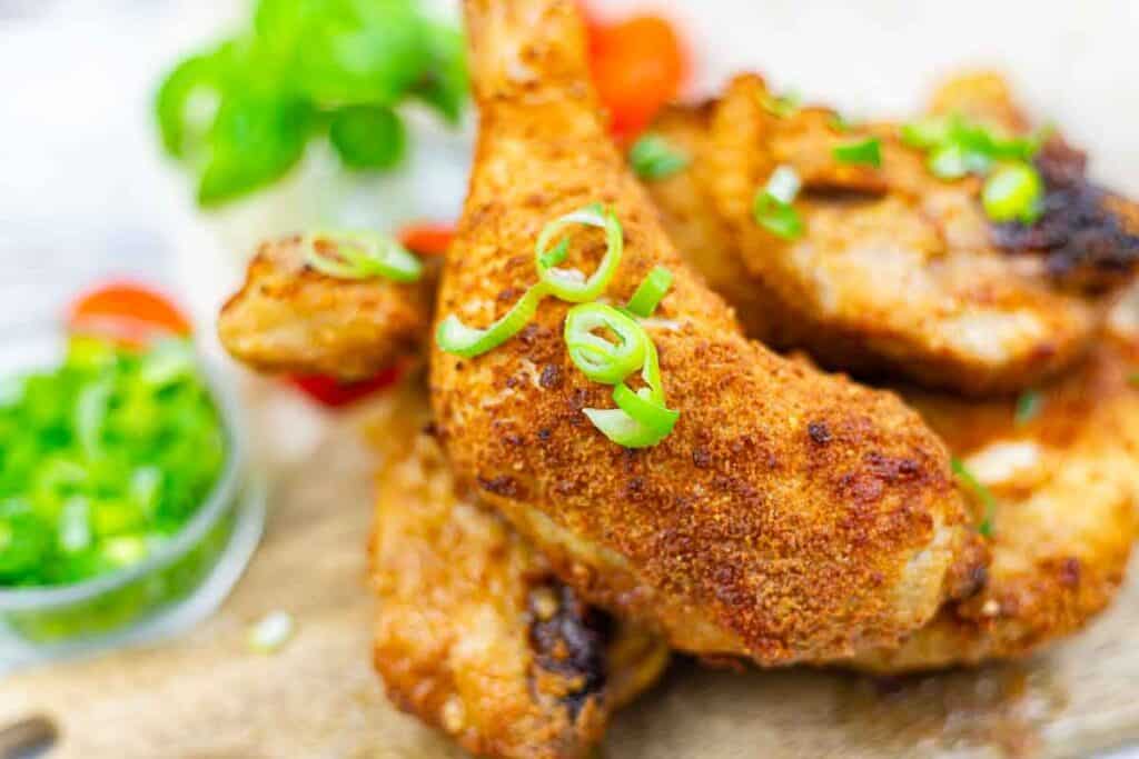Keto Fried Chicken in Air Fryer - Recipe photo by Lowcarb-nocarb
