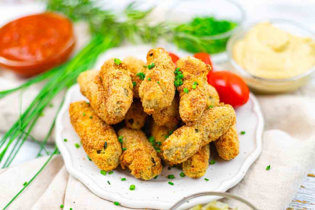 Keto Fried Pickles - Recipe photo by Lowcarb-nocarb