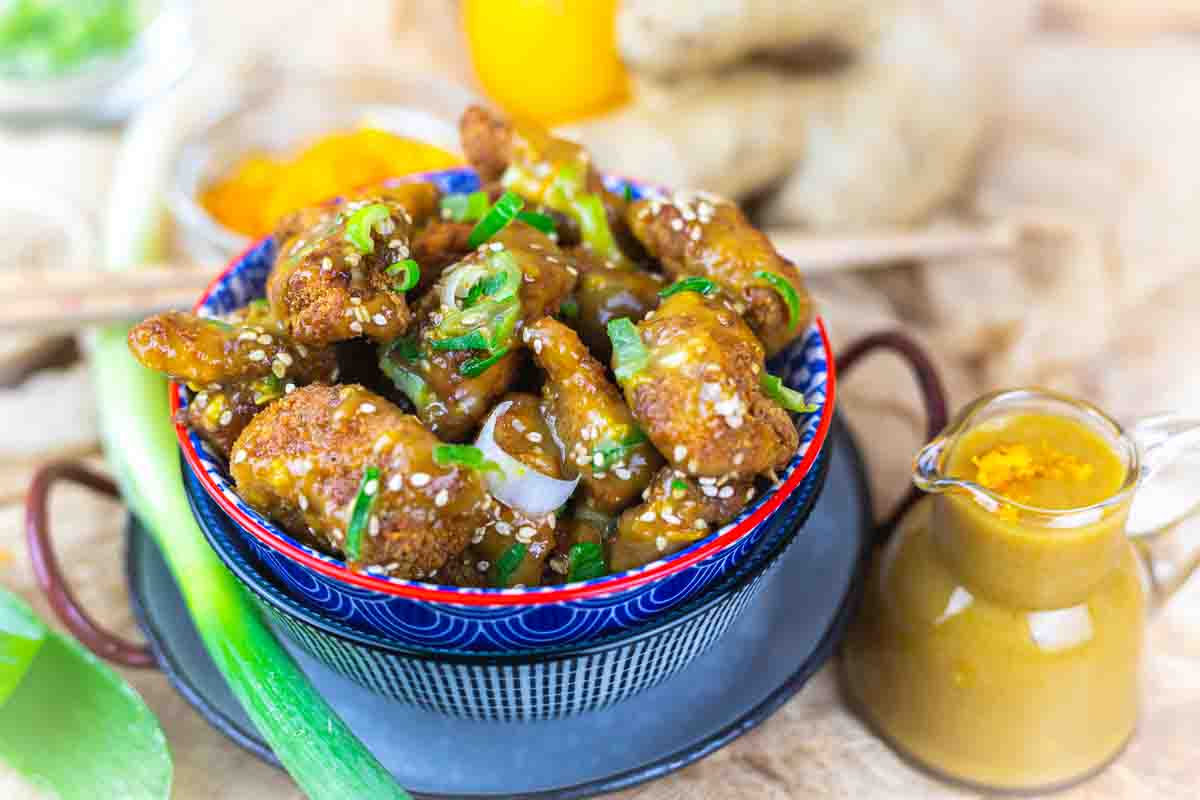 Keto Orange Chicken Air Fryer - Recipe photo by Lowcarb-nocarb