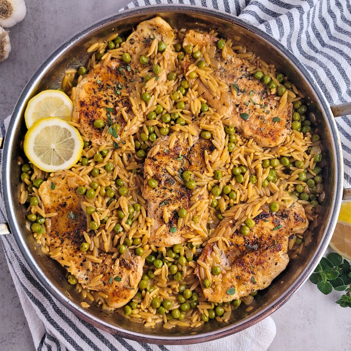 Lemon Chicken and Orzo - Recipe photo by simply scratch made