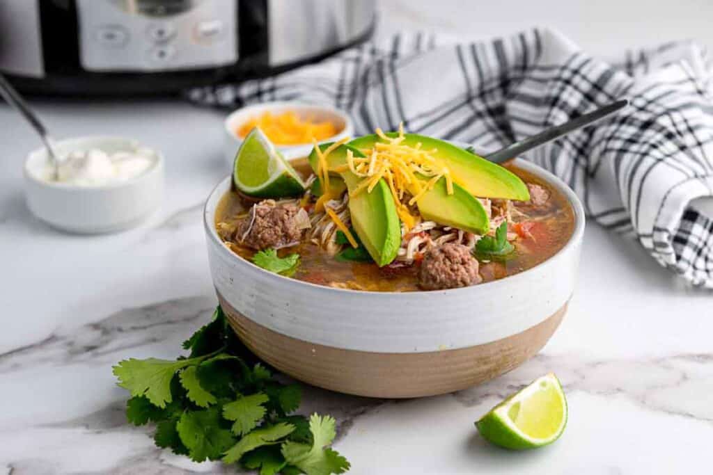 Mexican Taco Soup Slow Cooker - Recipe photo by Lowcarb-nocarb
