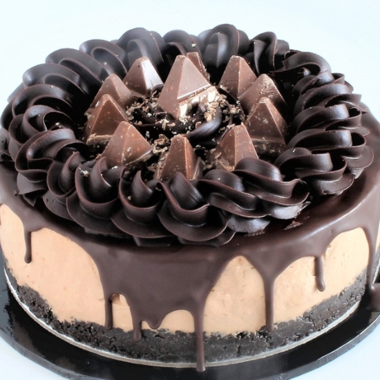 No-Bake Toblerone Cheesecake - Recipe photo by Cupcake Savvys Kitchen
